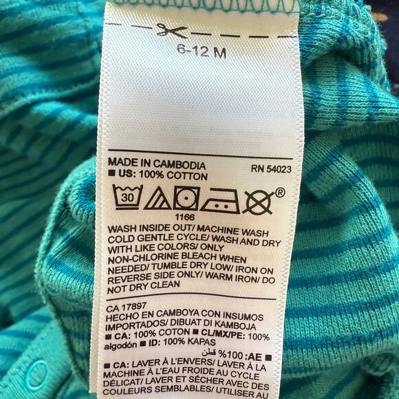 Old Navy Baby Long Sleeve Hooded One Piece Set Woodland Animals Size 6-12 Months - Picture 7 of 13